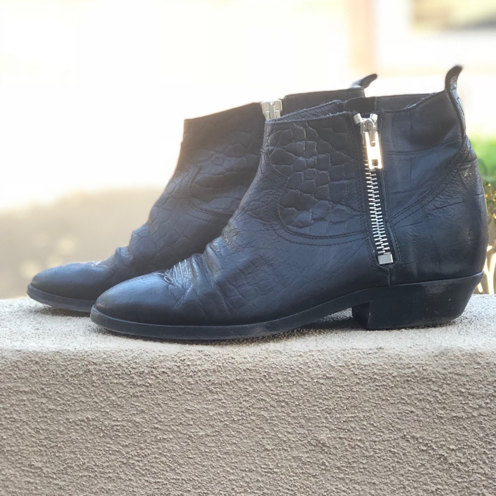 Golden Goose leather ankle boot